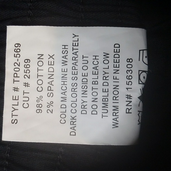 L.T.J. Letters to Juliet Black High Waist Cargo Joggers w Drawstring XS-S NWT - Picture 4 of 7